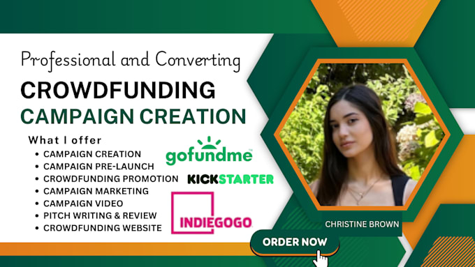 Bestseller - do crowdfunding campaign creation gofundme crowdfunding campaign creation pitch