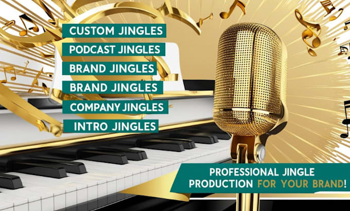 Bestseller - professional jingle production podcast intros company jingles