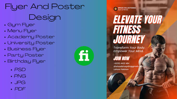 Gig Preview - Design a professional business poster and event flyers or poster