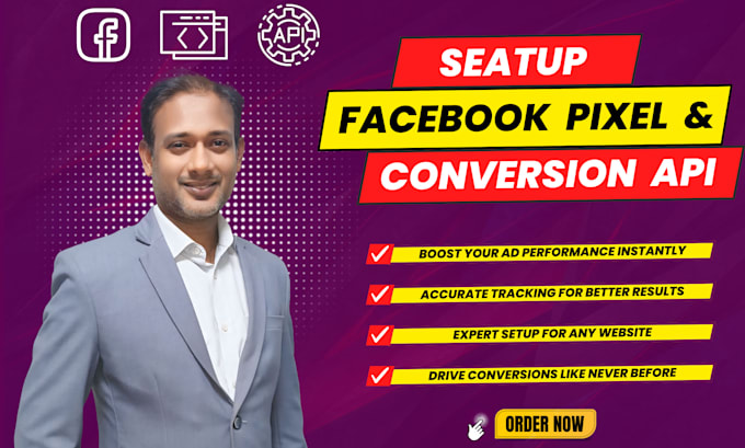 Gig Preview - Setup facebook pixel, conversion API, and GTM for social commerce tracking