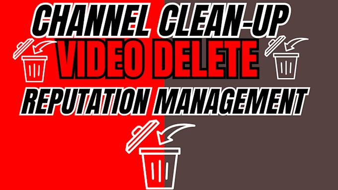 Gig Preview - Delete youtube channel or videos, fix issue and reinstate suspended channel