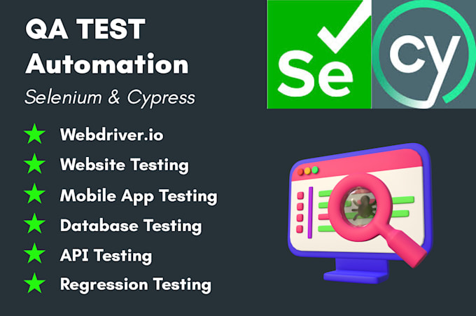 Bestseller - do web automation testing with cypress and selenium