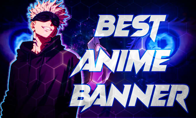 Gig Preview - Design 2 to 5 unique anime banner for youtube