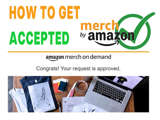 Gig Preview - Write merch by amazon acceptance letter