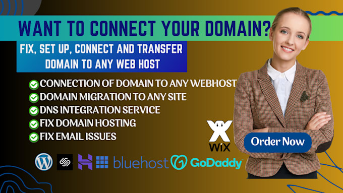 Gig Preview - Connect godaddy hostinger bluehost domain migrate domain fix domain, ssl, cpanel