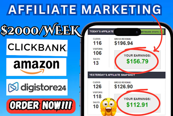 Gig Preview - Clickbank affiliate link promotion clickbank link promotion affiliate marketing