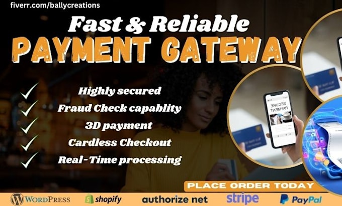 Gig Preview - Shopify payment gateway, p24, bancontact, authorize, mollie, klarna, blik, ideal