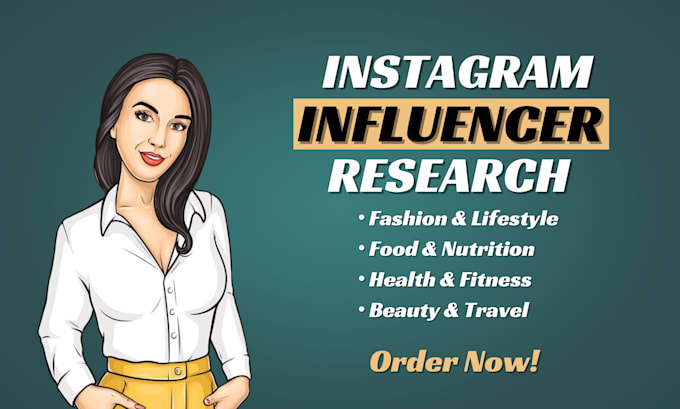 Gig Preview - Find best instagram influencers email lists for influencer marketing