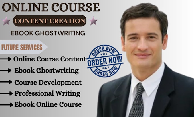 Gig Preview - Be your ebook course writer on technology, investing, business, trading, crypto