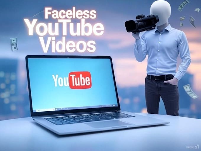 Gig Preview - Create your professional cash cow faceless youtube video