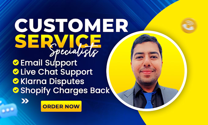 Gig Preview - Provide customer support, live chat and email support service