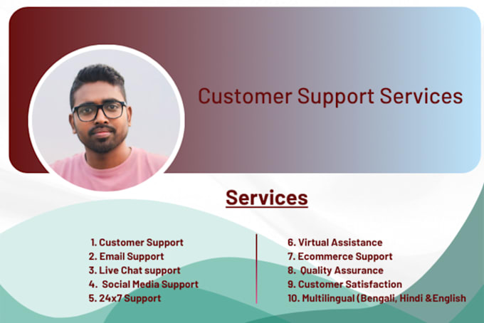 Gig Preview - Provide customer service support, virtual assistant, email support