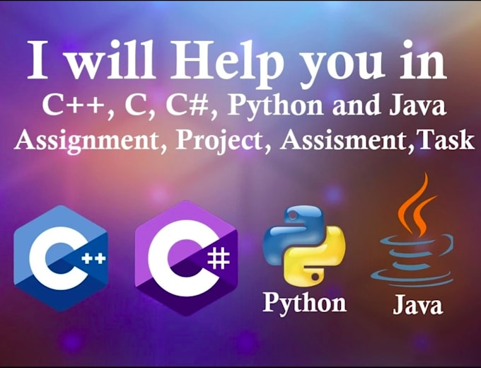 Gig Preview - Do cpp java python programming, socket programming, database design, networking