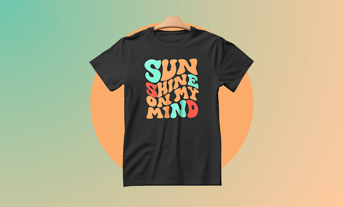 Gig Preview - Do custom unique design or trendy t shirts designs