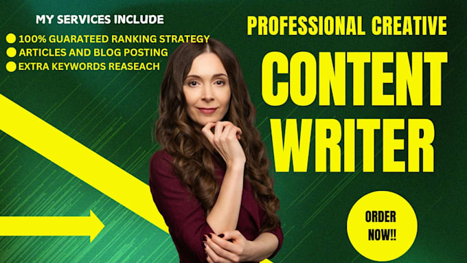 Bestseller - write top quality web content for you or write your content within 24 hours