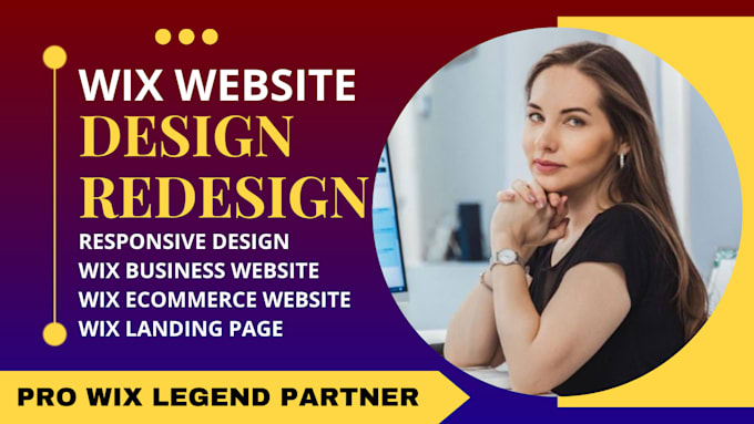 Bestseller - build wix website design wix website redesign wix ecommerce redesign wix website