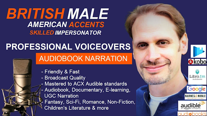 Gig Preview - Narrate your audio book