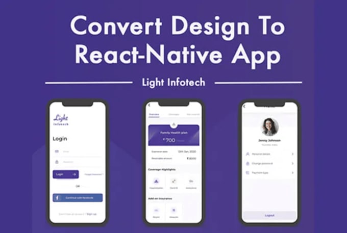 Gig Preview - Create android app react native app