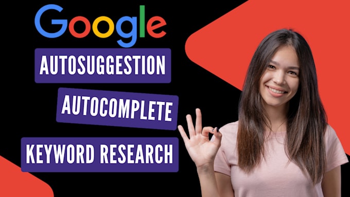 Gig Preview - Build google autocomplete suggestions for goggle bing duckduckgo keyword ranking