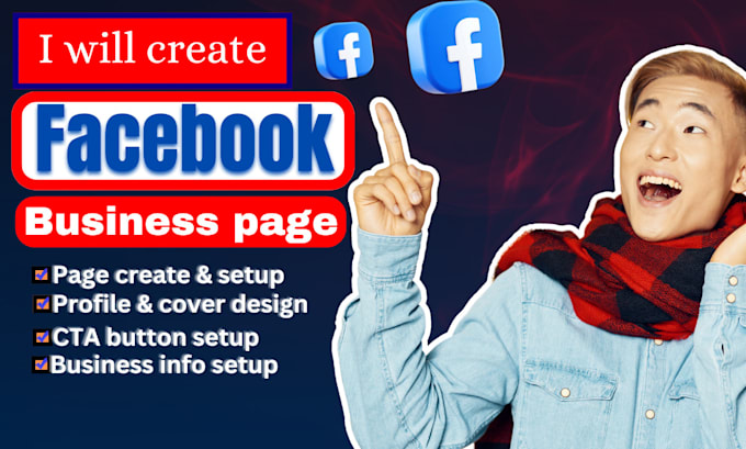 Gig Preview - Custom facebook business page creation