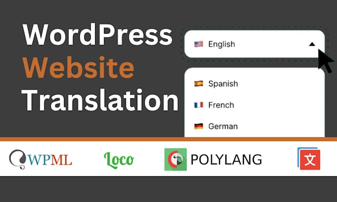 Gig Preview - Translate wordpress website into any languages