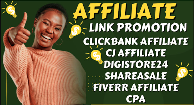 Bestseller - do clickbank affiliate link promotion,affiliate marketing