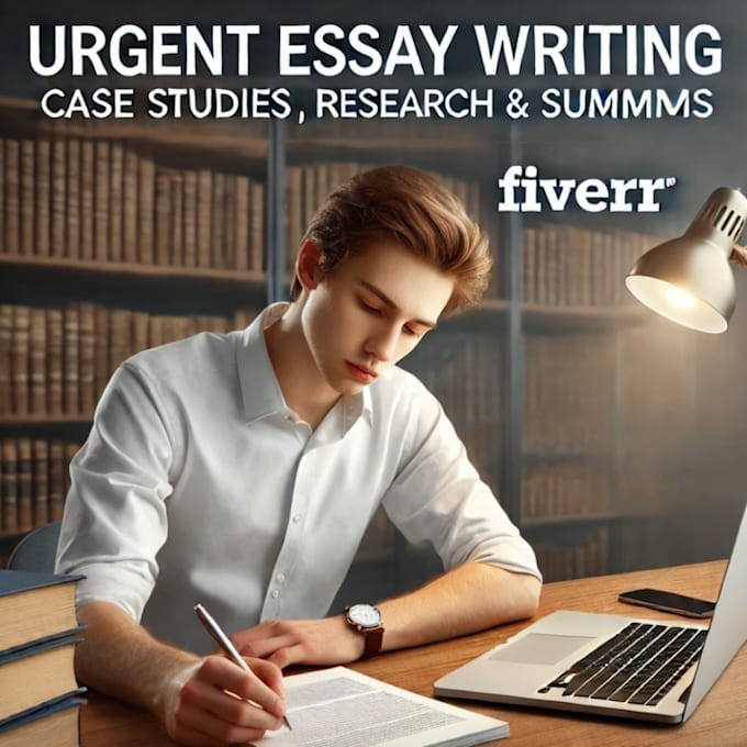 Gig Preview - Do urgent essay writing, case study, research, summary