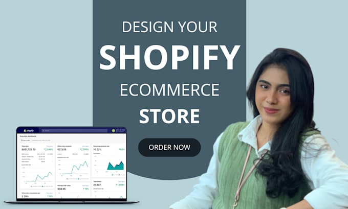 Gig Preview - Redesign your shopify dropshipping store shopify ecommerce website