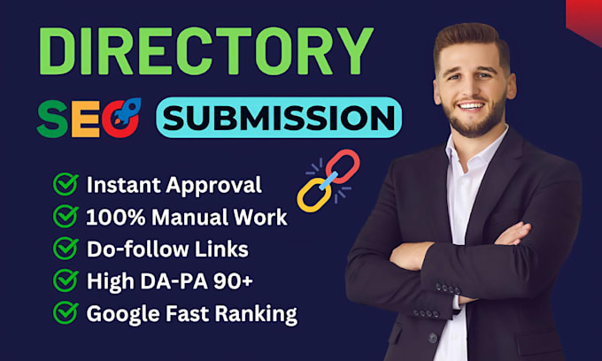 Gig Preview - Create 250 premium dofollow directory submission backlinks for top rankings