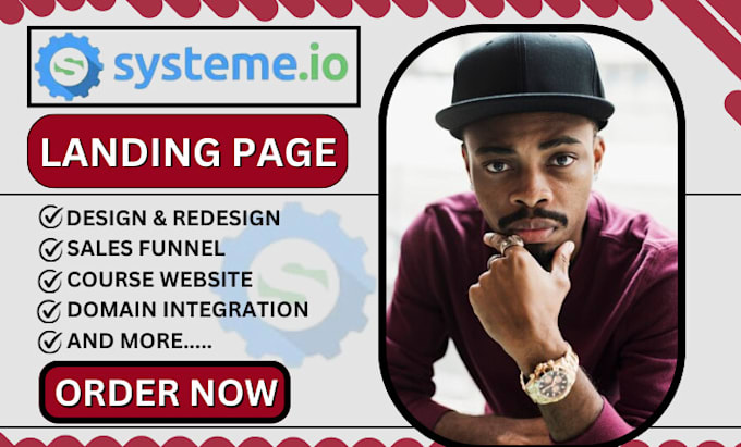 Bestseller - create systeme io sales funnel, landing page in systeme io