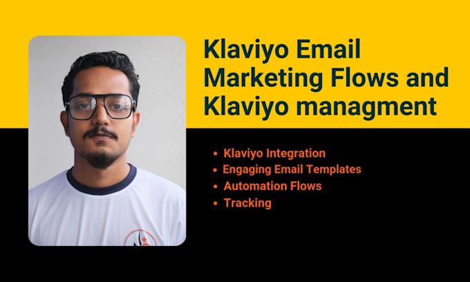 Gig Preview - Setup klaviyo ecommerce email marketing flows