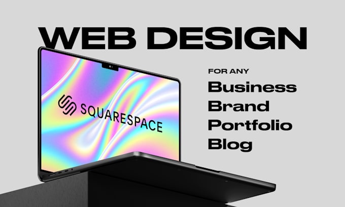 Gig Preview - Design, redesign squarespace website, square space web design for your business