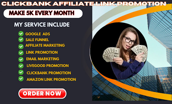 Gig Preview - Do clickbank affiliate link promotion, affiliate link promotion