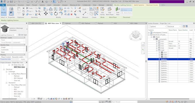 Gig Preview - Do revit mep modeling electrical, plumbing and mechanical