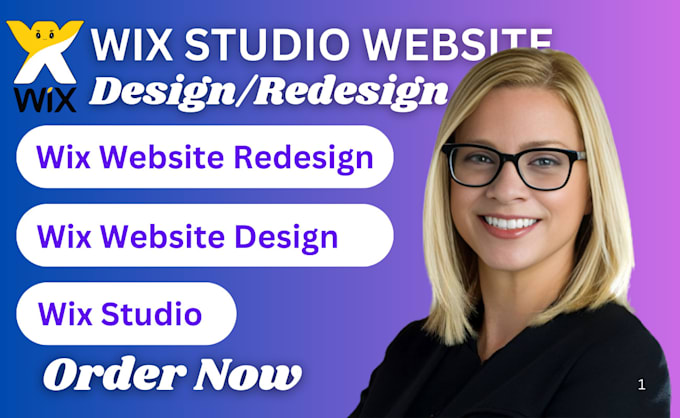 Gig Preview - Design 3d wix website wix design wix studio website wix studio design spline 3d