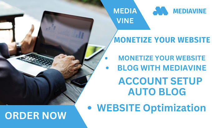 Bestseller - approved mediavine and monetize your website with mediavine for massive earning