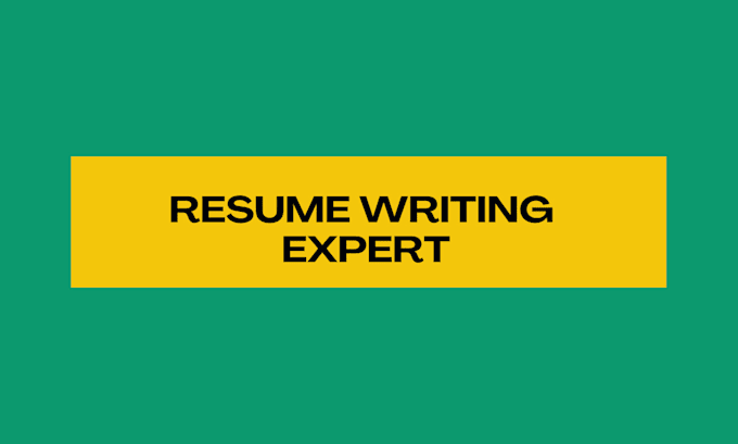 Bestseller - write a professional job landing resume