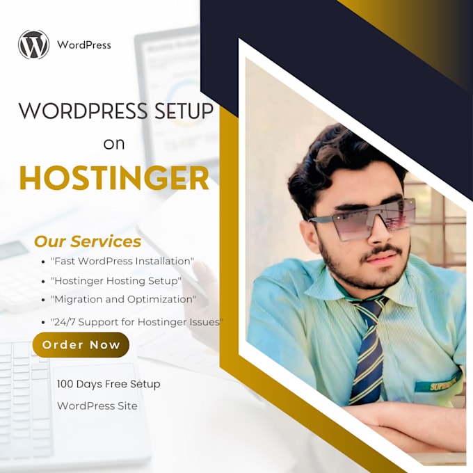 Gig Preview - Host and optimize your wordpress website on hostinger