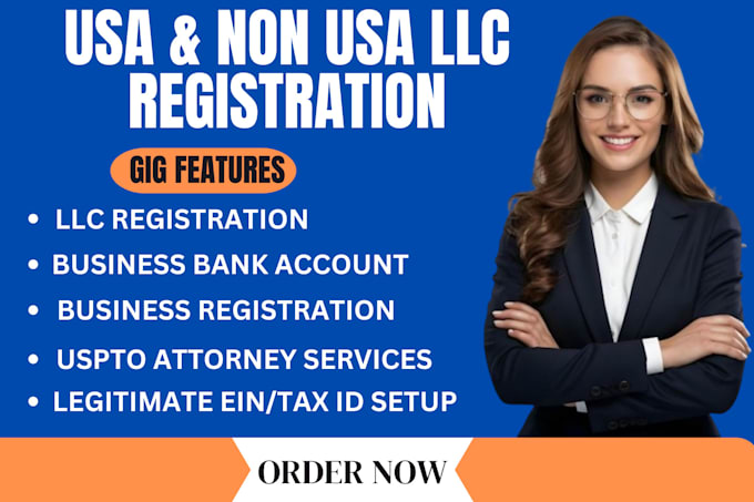 Gig Preview - File llc formation for US and non US, taxid set up, amazon registry ip