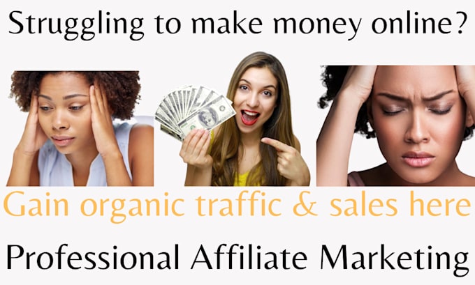 Gig Preview - Promote affiliate link, mlm referral link, temu clickbank affiliate marketing