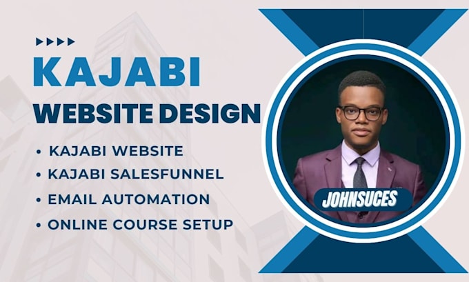 Gig Preview - Design kajabi website, customize and redesign kajabi website