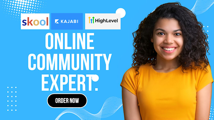 Gig Preview - Setup gohighlevel skool kajabi online course community teachable circle so ghl