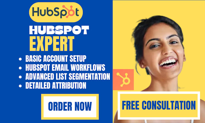 Bestseller - be your hubspot expert, setup workflows list segmentation  attribution zapier