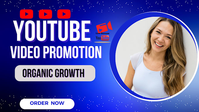 Gig Preview - Do organic youtube promotion for video and marketing