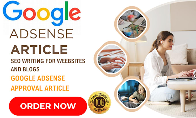 Gig Preview - Write 30 unique bulk SEO articles for google adsense approval