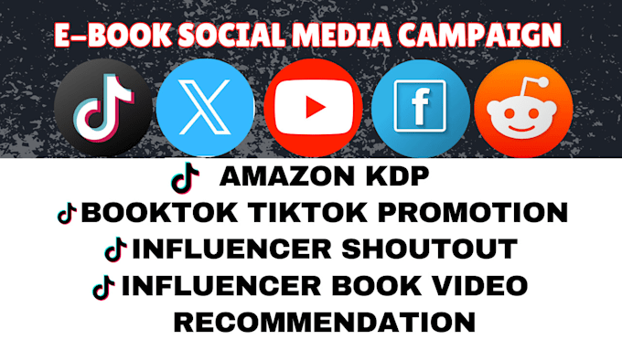 Bestseller - viral tiktok booktok promotion book rank amazon kdp ads social media marketing