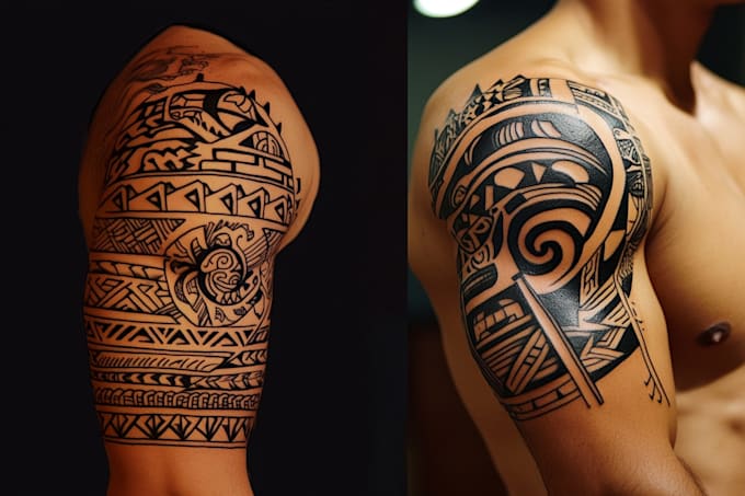 Gig Preview - Design your polynesian tribal tattoo