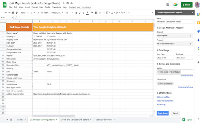 Gig Preview - Excel and google sheets magic for data work automation