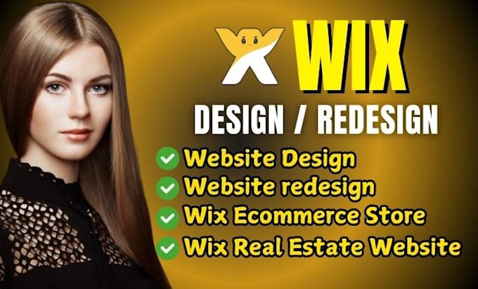 Gig Preview - Customize wix real estate website wix blog website design wix website and seo