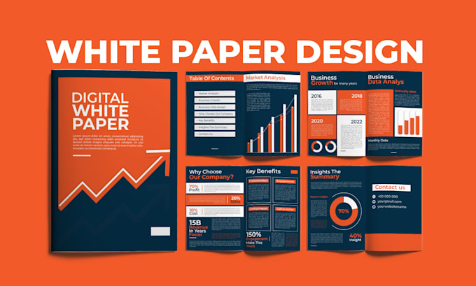 Gig Preview - Design an editable white paper for you